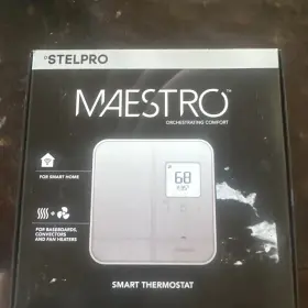 Asmt402ad Stelpro Smart Thermostat Intelligent Stelpro- 4000 W