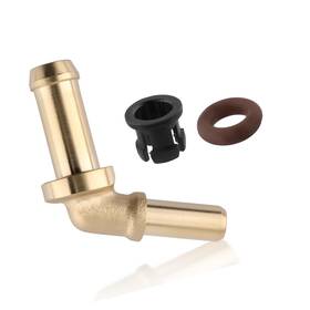 Strendier 40220 Thermostat Water Outlet Hose Connector Kit With Brass Barb Compatible Wi