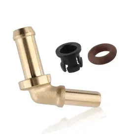 40220 Strendier Thermostat Water Outlet Hose Connector Kit With Brass Barb Compatible Wi