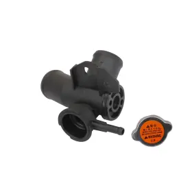 6001-395 Strendier Upper Coolant Radiator Water Outlet Thermostat Housing Compatible With 2007 2