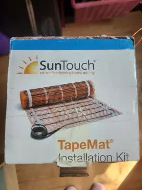 20ftx24in Suntouch 12002024 Tapemat Electric Floor Heating Mat Kit 40 Sqft 120v