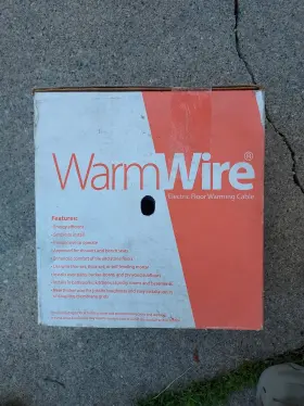 Mdl240120wb-cst Suntouch 240120wb Warm Wire Electric Floor Warming Cable 120sq Ft
