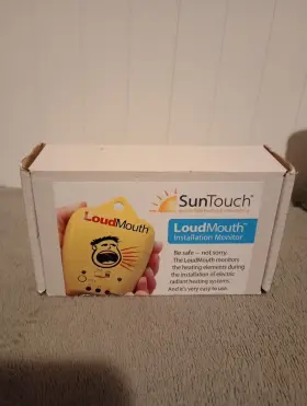423250st Suntouch Loudmouth Installation Monitor For Electric Floor Heating Solu
