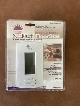 Suntouch 500600-120 Floorstat Programmable Floor Warming Control Thermostat #500600-120 New
