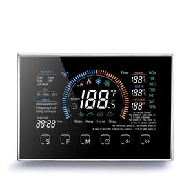 Sunydog Yrichh47119b-lwbxusfbm1 Smart Thermostats Heat Pump Room Thermostat 4.8 Inch Temperature