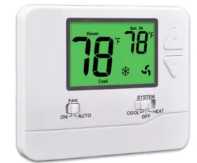 Suuwer 427038797277 Non-programmable Thermostat For House Digital Energy-saving Home Thermostats