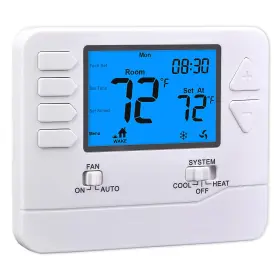 B085svhw2s Suuwer 5-1-1 Day Programmable Thermostat For Home Single-stage Heat/cool