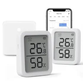 Switchbot 850043739524 Wifi Thermometer Hygrometer Plus 2 Pack Wireless Digital Indoor Te