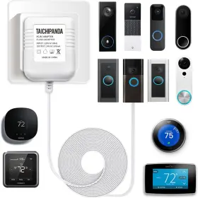 Taichipanda 445007077021 24 Volt Transformer C Wire Adapter For Nest Honeywell Ecobee And Sensi Thermost