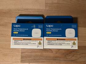 Tapo T310 Lot Of 2 Smart Temperature And Humidity Sensors Nib Hub Required Frees&h