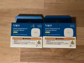 T310 Tapo Lot Of 2 Smart Temperature And Humidity Sensors Nib Hub Required Frees&h