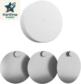 39657189703722 Teccle Wall Mount For Nest Temperature Sensor - No Hole Needed Stainless Steel Brack