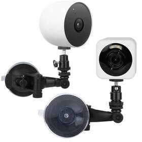 Tekcam Tek-wscm-0051 2 Pack Camera Suction Cup Mount Compatible With Google Nest Cam Batte