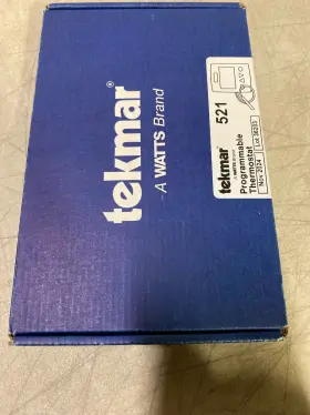 Tekmar 779655052107 521 Programmable Thermostat With Two Stage Heat Or Heat-cool Modes