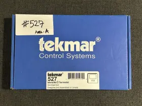 Net2 Tekmar 779655052701 527 Thermostat One Stage Heat Controller White Finish