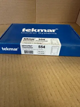 Tekmar 779655055405 554 Tekmarnet Thermostat One Stage Heat Cool Fan