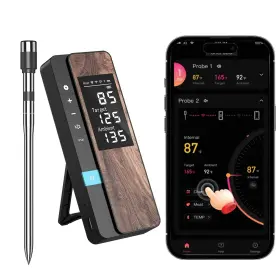 Temmio 740207151937 Ai Smart Wireless Meat Thermometer 10x Enhanced Signal And Stability With H