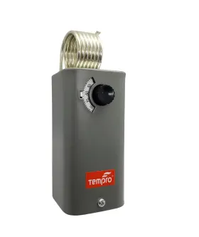 Tp500 Tempro Industrial Series Line Voltage Thermostat - Spdt Heat Or Cool