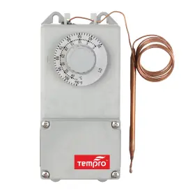 Tp520b Tempro Ag-rated Line Voltage Thermostat Two Stage 30 F To 100 Remote Sensor
