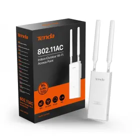 Oap1200-v2.0 Tenda Ac1200 Dual-band Outdoor Wi-fi Access Point Oap1200 Mu-mimo Ip65 Wa