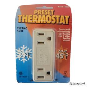 Thermocube 18800 New Old Stock Thermo Cube Model On At 35 F Off 45 Sealed