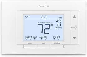 Thermostats 313106933920 Sensi Wi-fi Smart Thermostat For Home Pro Version Works With Alexa Ener