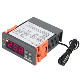 Tiiyee 019663288185 Digital Temperature Controller Temp Sensor Electric Centigrade Thermostat Co