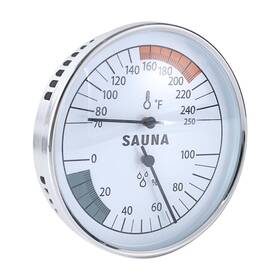 Tinoaly L22094 2 In 1 Sauna Thermometer Hygrometer Fahrenheit Indoor Humidity Temperature Ga