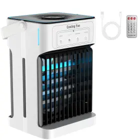 Mx003 Tiokviop Portable Air Conditioners Dual Motor And Fan Blades Evaporative Cooler Wit