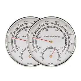 Wsd001-2 Tokatuker 2pcs Sauna Thermometer Hygrometer Indoor Humidity Temperature Measurement Sau