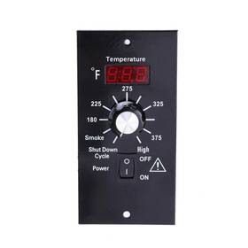 Tookie 22420300 Digital Thermostat Controller Led Display Temperature Control Panel Barbecue