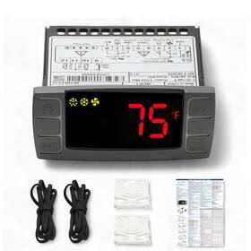 Toolsentryx Tc-xr03cx-4n0f1 Digital Temperature Controller Xr03cx-4n0f1 For Commercial Refrigeration 120v