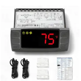 Tc-xr03cx-4n0f1 Toolsentryx Digital Temperature Controller Xr03cx-4n0f1 For Commercial Refrigeration 120v