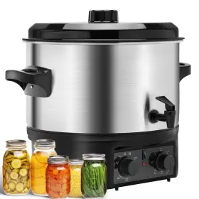 Topfurn 792671053132 14.5 Quart Electric Water Bath Canning Machine Equipped With Temperature Knob Co
