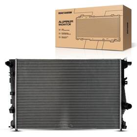 Torchbeam Cu13400 Core Width 27-1/16 Inch Vehicle Radiators Fitment For 2014-2017 Cherok