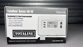 Totaline P310-1110 Thermostat Basic 1h/1c 5-2 Day Programmable Digital Display