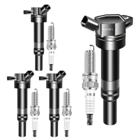 Tpa10405 Tpaierr Uf651 And 9686 Ignition Coil Pack Iridium Spark Plugs Set Of 4 Automotive C