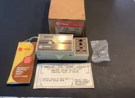 Baystat240 Trane 0461 New Nos Tht Weathertron 2 Stage Heating Cooling Thermostat