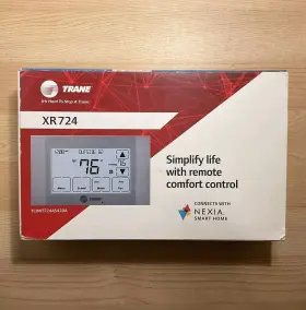 Tcont724as42da Trane Xr724 Thermostat Remote Comfort Control Programmable Connects With Nexia New