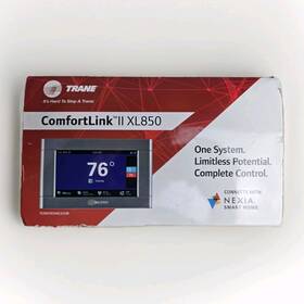 Trane Tcont850ac52u Xl850 Smart Thermostat Wi-fi Z-wave 4.3 Inch Touchscreen Programmable Humidity
