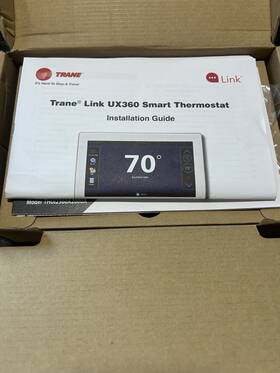 Trane Thui2360a2000ua Ux360 Smart Thermostat Touch Screen Wi-fi Programmable Nexia Compatible