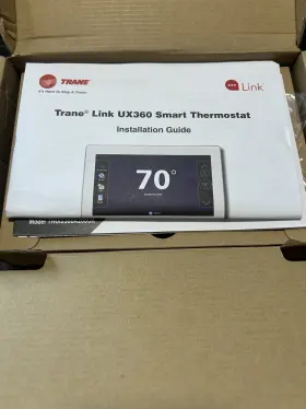 Thui2360a2000ua Trane Ux360 Smart Thermostat Touch Screen Wi-fi Programmable Nexia Compatible