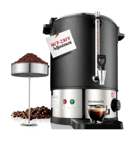 Dcbb-15021 Tsukiko 100 Cup Commercial Coffee Urn With Temp Control 1500w Extra Large Mak