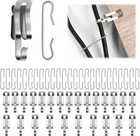 Clips-50 Ttq 50pcs Heat Cable Roof Clips Gutter Heater De-icing C