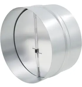 05353 Ttzeze 9.84ftft 1pc Backdraft Damper For Straight -flex Duct Bathroom Exhaust Fan Airflow