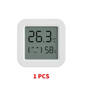 Th05 Turbo-roofinds Tuya Temperature Humidity Sensor Mini Lcd Digital Display Compatible With Blueto