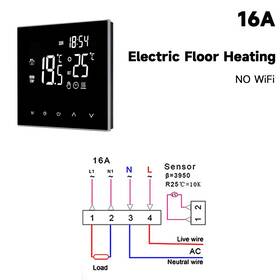 Tuya East1-16a Smart Thermostat Electric Floor Heating