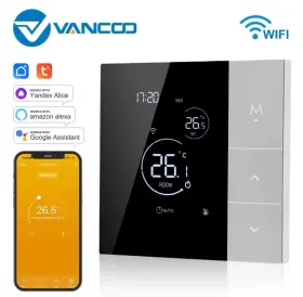 Tgp508 Tuya Wifi Smart Home Thermostat Works With Google Alexa Alice For Gas Boiler Control