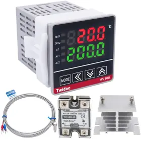 Mv100-b10 Twidec 654913662895 /mv100-b10 Digital Display Pid Temperature Controllers Thermostat Regulator A