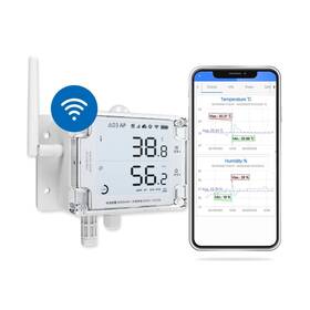 Ubibot Gs1-a1rs - Smart Wifi Temperature And Humidity Sensor Versatile Extern